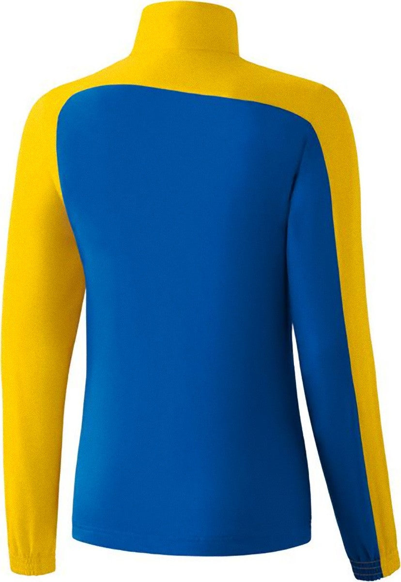 Erima Damen Jacke blau gelb Club 1900 Sportjacke Trainingsjacke Sport Teamjacke