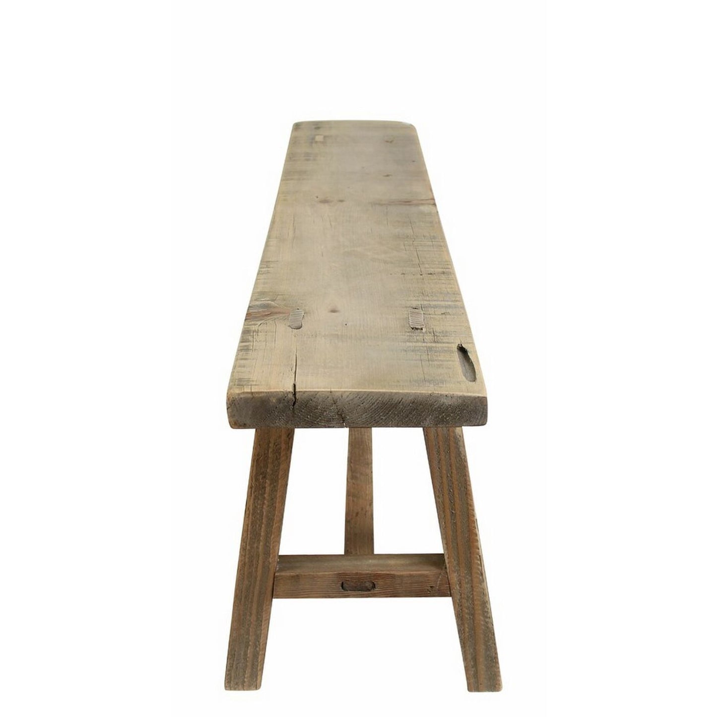 Dekobank Vintage Shabby Used-Look Bank Holz rustikal Blumenbank Deko Holzbank