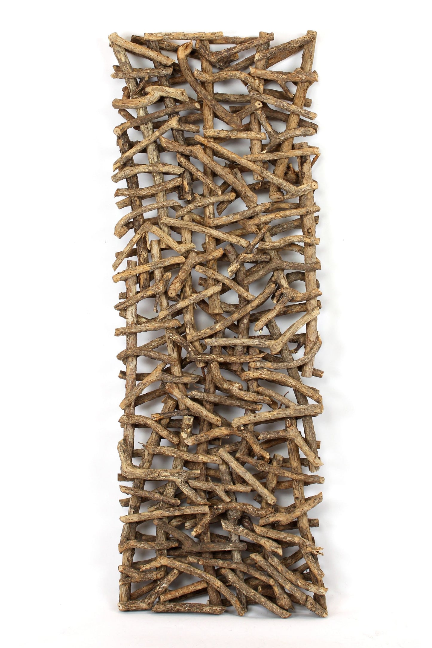 Holz-Deko Raumteiler Paravent Skulptur Natur Schmuck Holz Wand Deko Bild Rattan