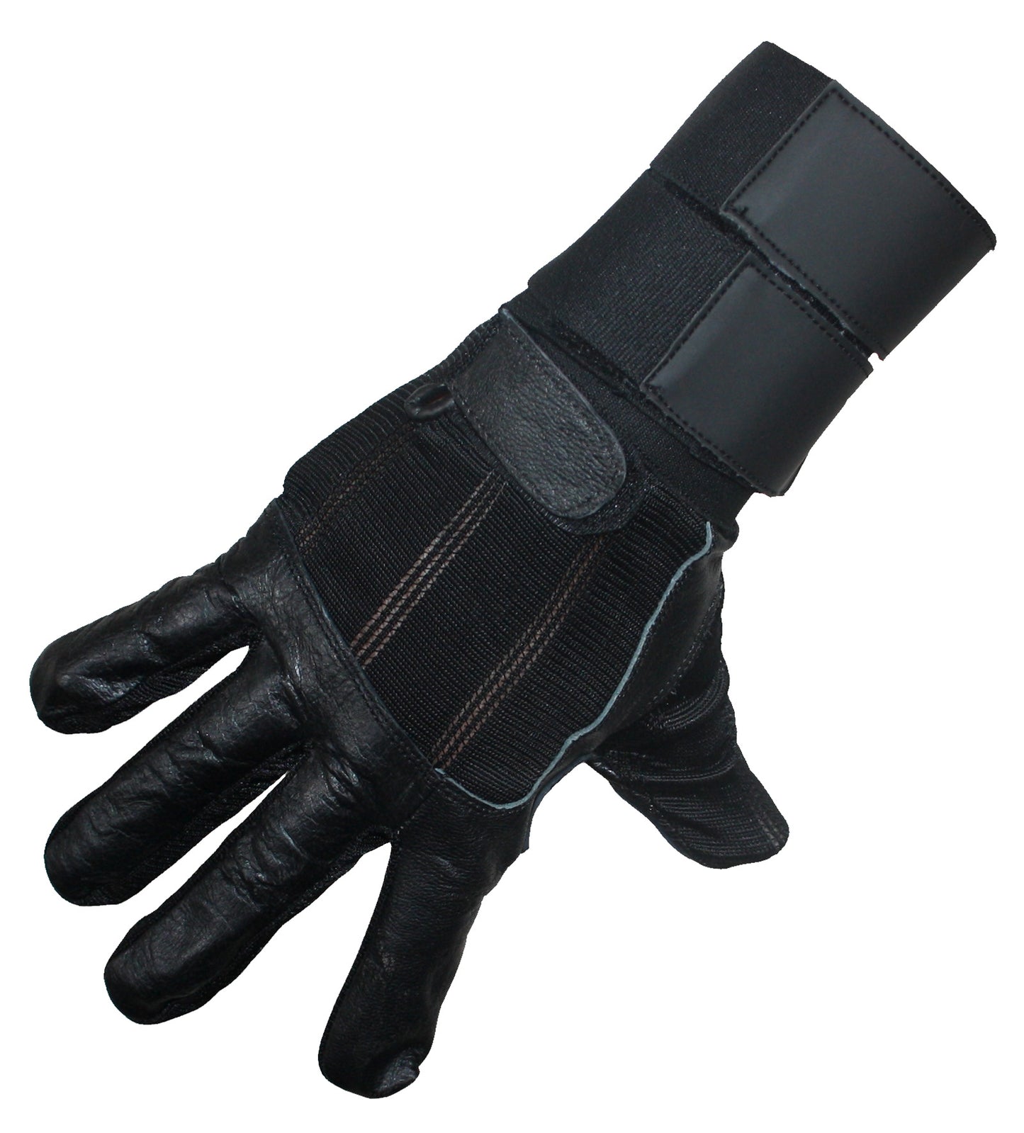 Leder Anti-Vibrationshandschuhe Mechaniker Handschuhe Sport Motorrad Motorcross
