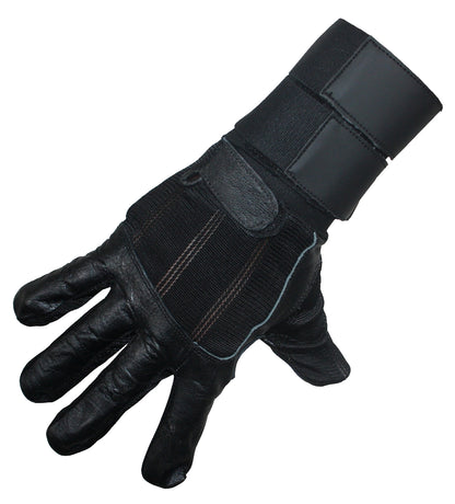 Leder Anti-Vibrationshandschuhe Mechaniker Handschuhe Sport Motorrad Motorcross
