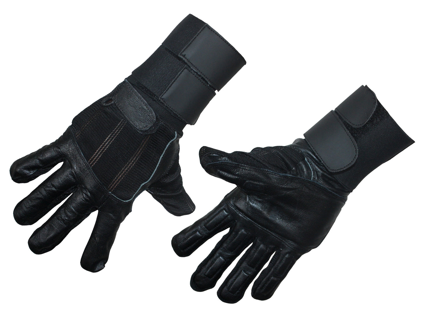Leder Anti-Vibrationshandschuhe Mechaniker Handschuhe Sport Motorrad Motorcross