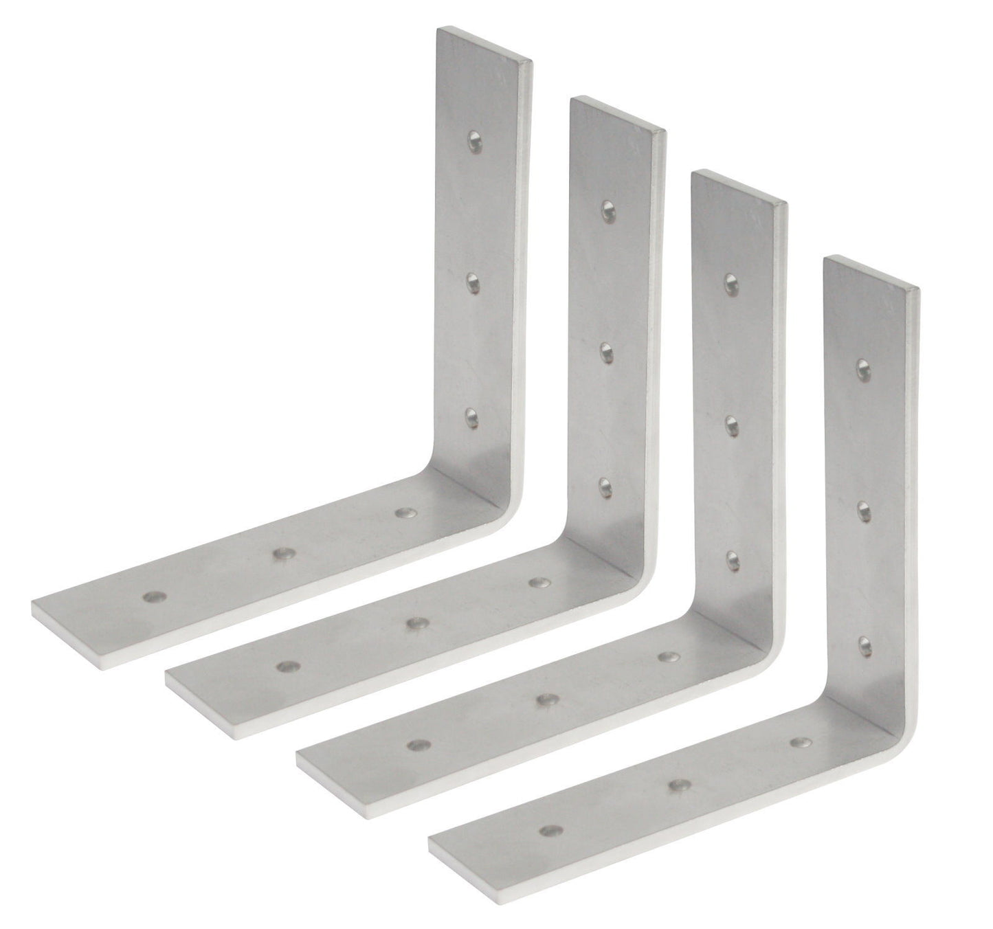 Edelstahl Winkel 5mm Verbinder Flachwinkel Montagewinkel Regalwinkel 15x15x4