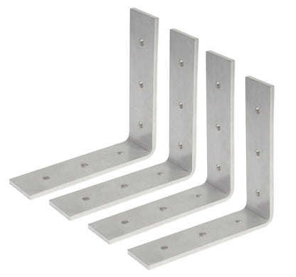 Edelstahl Winkel 5mm Verbinder Flachwinkel Montagewinkel Regalwinkel 15x15x4