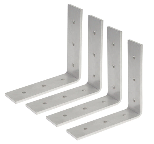 Edelstahl Winkel 5mm Verbinder Flachwinkel Montagewinkel Regalwinkel 15x15x4