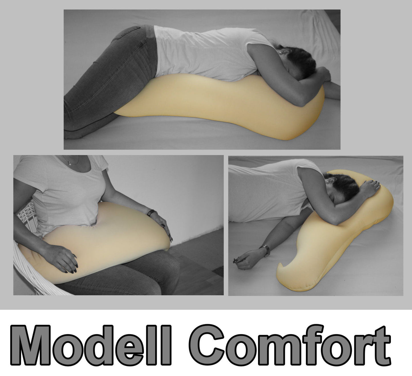 Hans Dorn Seitenschläferkissen 58/85cm Stillkissen Allergiker Nacken Kopf Kissen