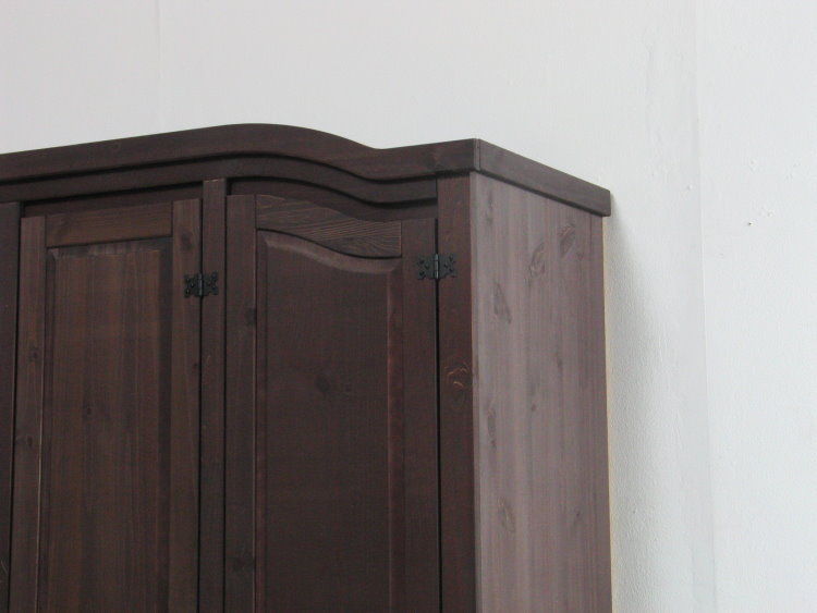 3 türiger Kiefer Kleiderschrank New Mexiko Mexico Schlafzimmer-Schrank kolonial