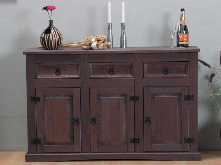 Sideboard "New Mexiko" Mexico 3+3 Anrichte Buffet Schrank Kommode kolonial