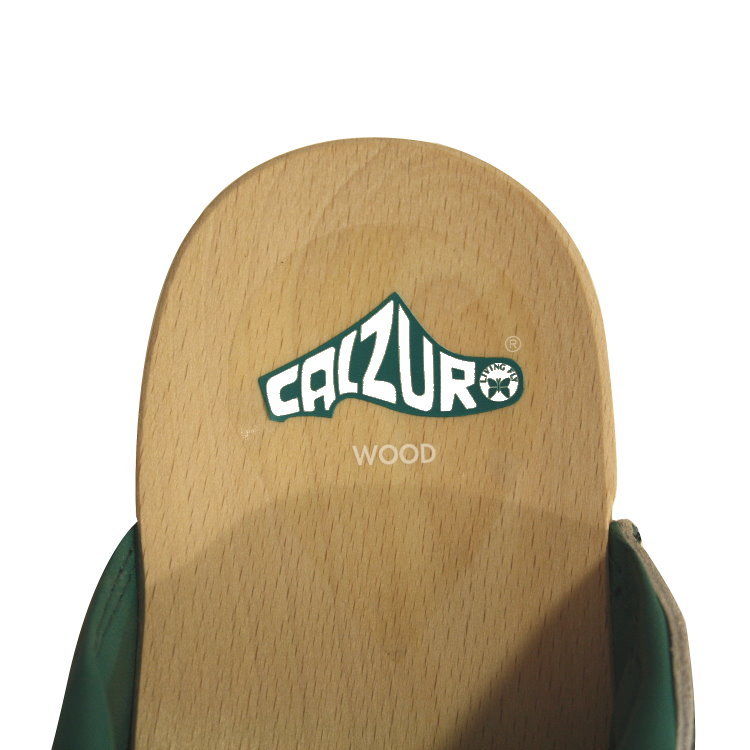Calzuro Leder Holz Clogs Berufsschuhe Krankenhaus Praxis Schuhe Arbeitsschuhe