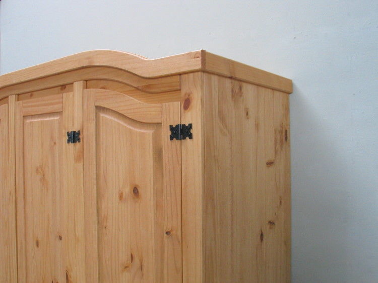 Kleiderschrank New Mexiko Mexico Holz Schlafzimmer Schrank Kiefer massiv