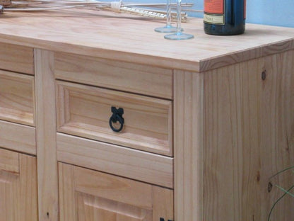 Sideboard New Mexiko Anrichte Buffet Schrank Kommode Mexico Schrank massiv