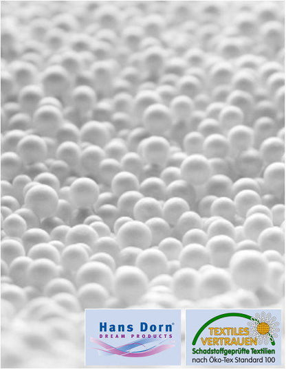 Hans Dorn Seitenschläferkissen 58/85cm Stillkissen Allergiker Nacken Kopf Kissen