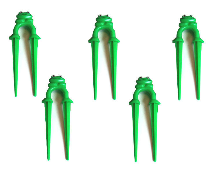 24x Schlauchhalter Schlauchführung Gartenschlauchführung Garten Frosch Deko Neu