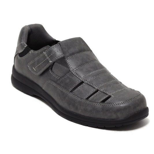 Herren Slipper Gr. 41 Schuhe Sneaker Sandalen Halbschuhe Sommerschuhe anthrazit