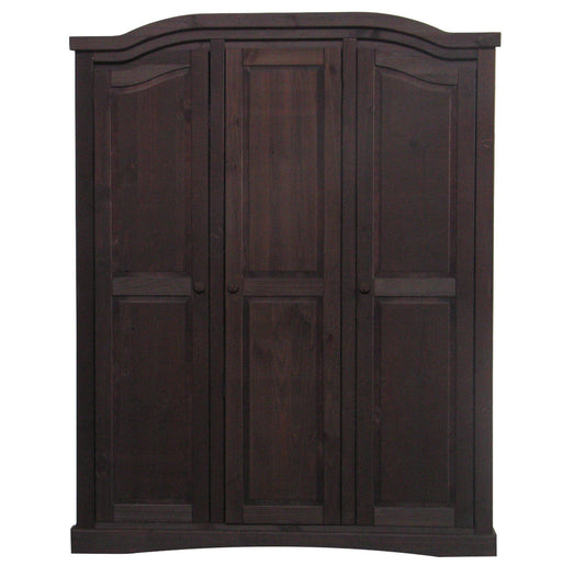 3 türiger Kleiderschrank Rico Kiefer massiv Schlafzimmer Schrank Möbel kolonial