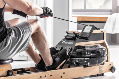Wasser Rudergerät Ruderzugmaschine Rudermaschine Heimtrainer klappbar Fitness