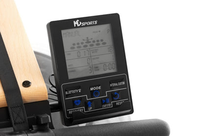 Wasser Rudergerät Ruderzugmaschine Rudermaschine Heimtrainer klappbar Fitness