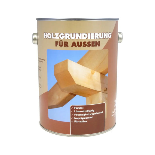 Wilckens 2,5l Holzgrundierung Farblos Tiefenschutz Holz Grundierung seidenglanz