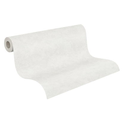 A.S. Création Uni Vinyl Tapete Colours of the world Grau Wandtapete Unitapete