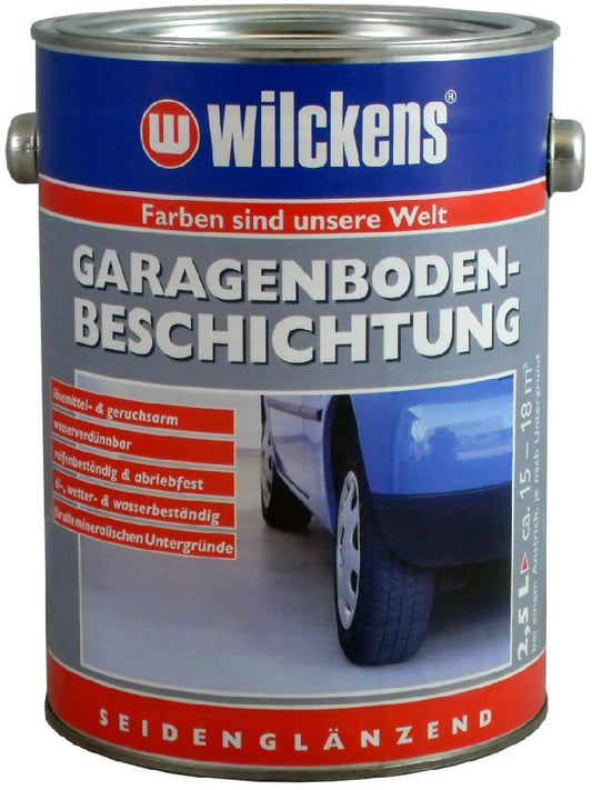 Garagen Bodenbeschichtung 2,5L Beton Boden Estrich Garage Farbe Beschichtung