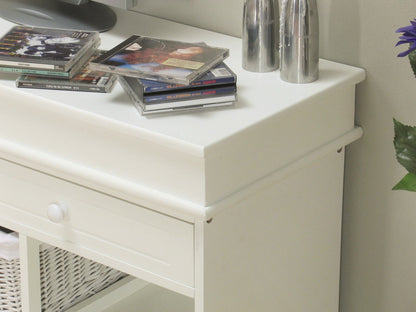 TV Tisch Mia Fernsehtisch Fernsehschrank Hifi Möbel Unterschrank Kommode weiß