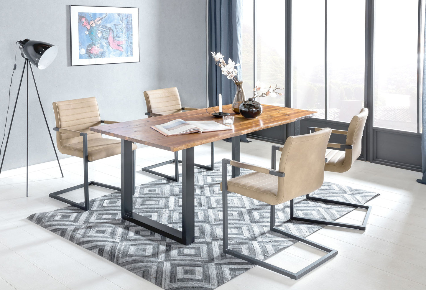 Esstisch 160x85x77 cm Esszimmertisch Küchentisch Tisch Holztisch