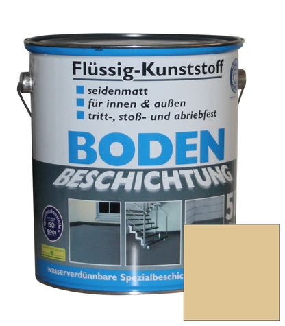 Flüssig Kunststoff 5L Bodenbeschichtung 50m² Betonfarbe Beton Beschichtung