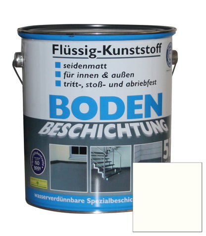 Flüssig Kunststoff 5L Bodenbeschichtung 50m² Betonfarbe Beton Beschichtung