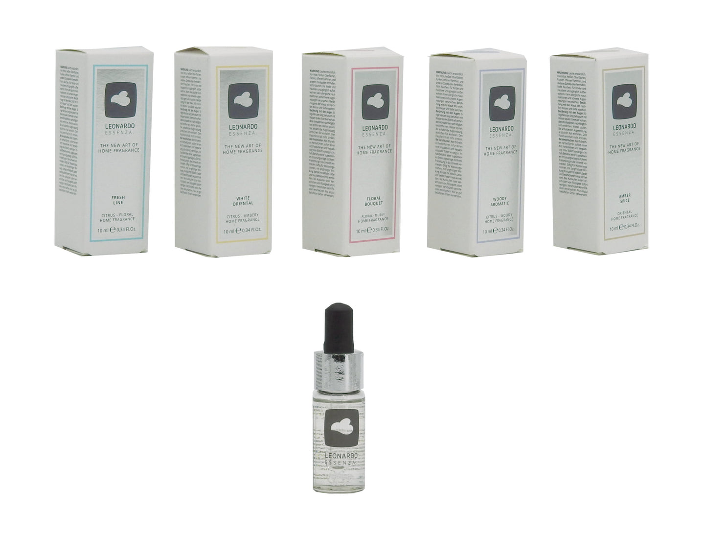 Leonardo Essenza Raumduft 10ml Duft Düfte Aroma Diffuser Duftöl Aromaöl f. Stein