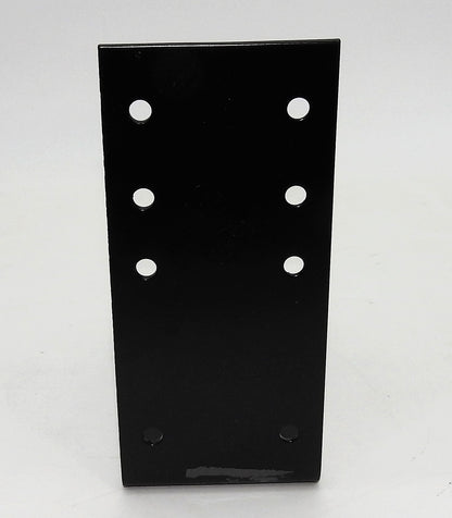 Großer Stahl Winkel 20x20x9cm extra stark Holzverbinder verstärkt schwarz
