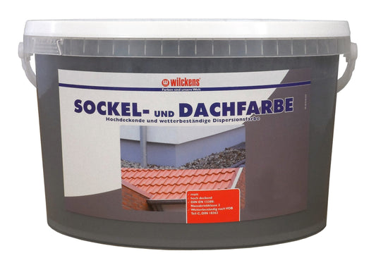 Wilckens 2,5l Sockel- Dachfarbe schiefer grau Sockelfarbe Außenfarbe Farbe Lack