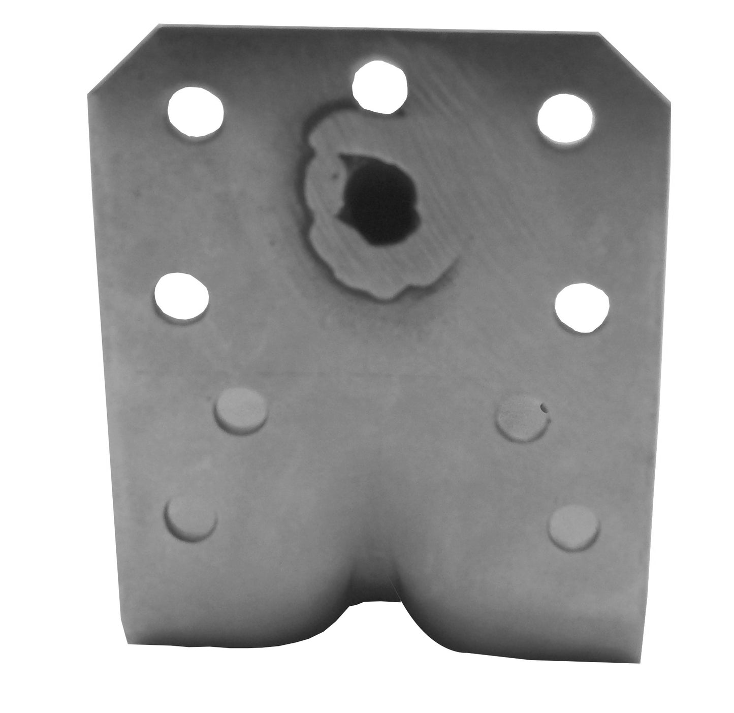 Edelstahl Schwerlast Winkel 70x70x55mm verstärkt 2mm