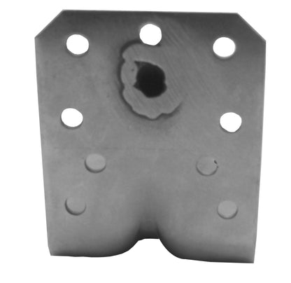 Edelstahl Schwerlast Winkel 70x70x55mm verstärkt 2mm