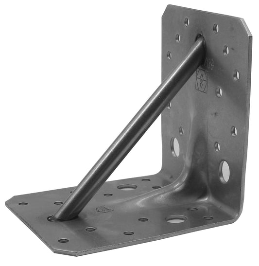 Edelstahl Schwerlast Winkel 105x105x90mm verstärkt 3mm