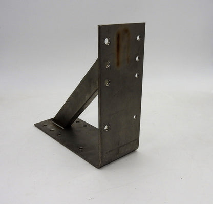 Edelstahl Winkel 25x25x10cm verstärkt Schwerlast Bauwinkel Befestigung Halter