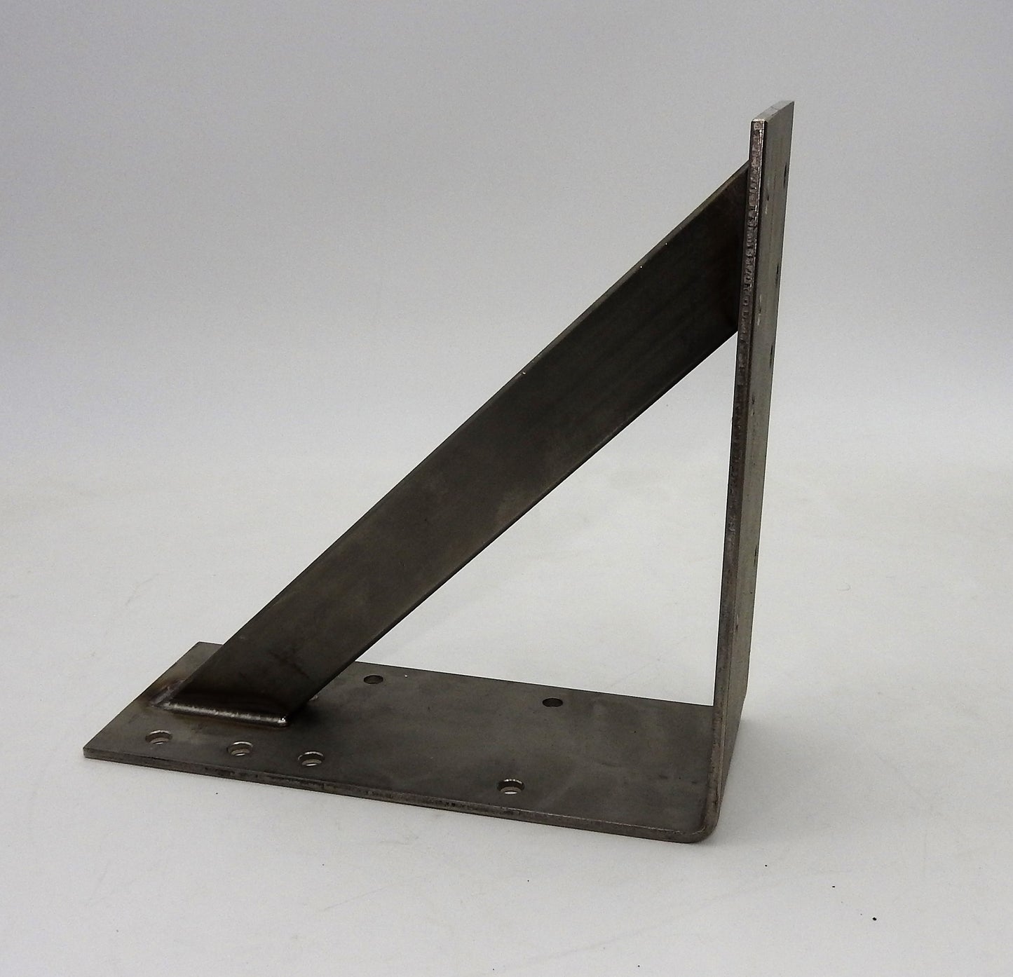 Edelstahl Winkel 25x25x10cm verstärkt Schwerlast Bauwinkel Befestigung Halter