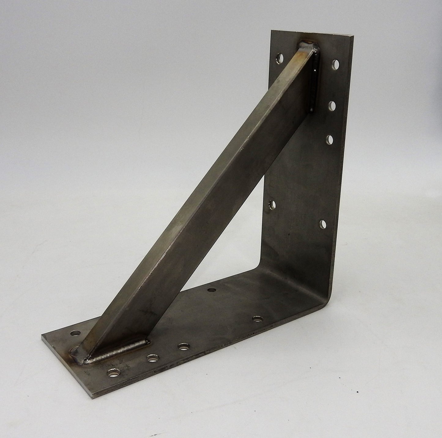Edelstahl Winkel 25x25x10cm verstärkt Schwerlast Bauwinkel Befestigung Halter