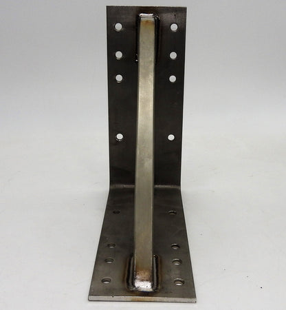 Edelstahl Winkel 25x25x10cm verstärkt Schwerlast Bauwinkel Befestigung Halter