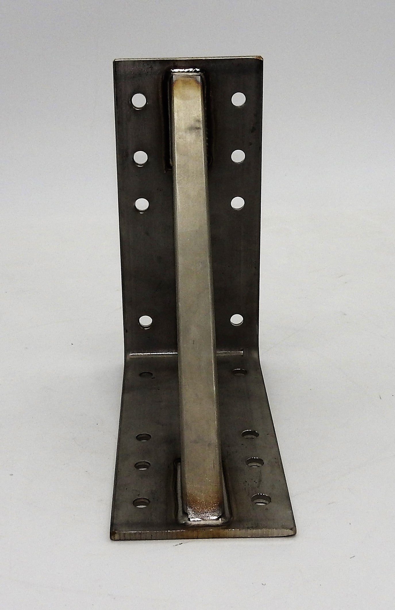 Edelstahl Winkel 200x200x100mm 3mm verstärkt Schwerlast Träger Schienenkonsole