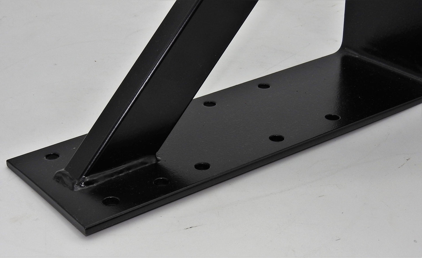 Stahl Winkel 300x300x100mm schwarz verstärkt Schwerlast Träger Schienenkonsole