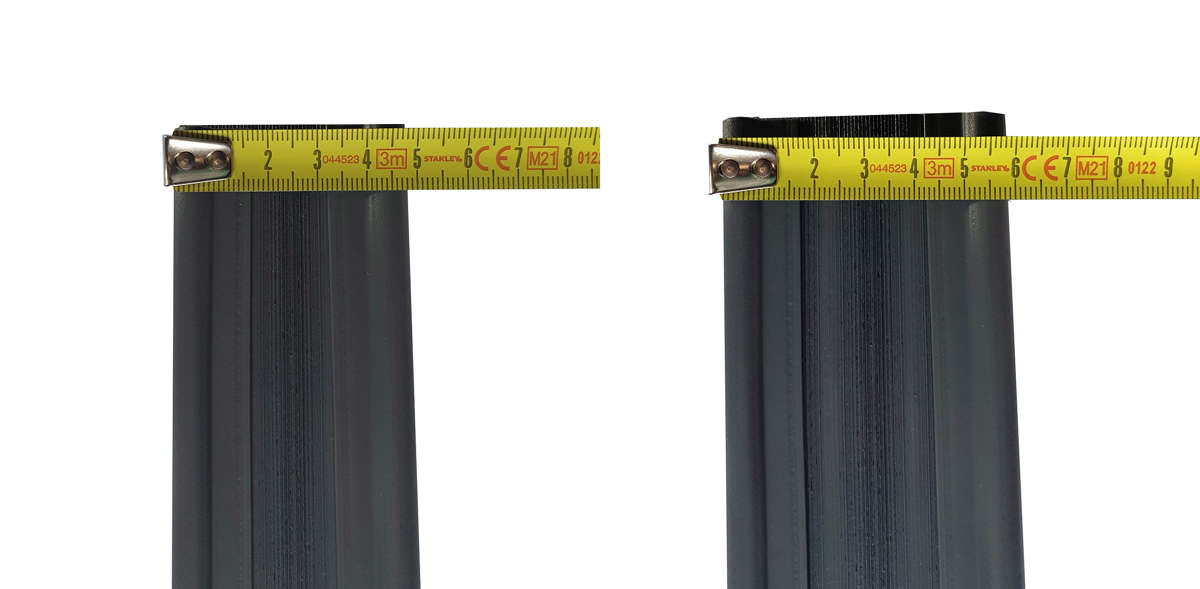 Zaun PVC Sichtschutzstreifen vertikal 153x250cm Grün Sichtschutz Kunststoff