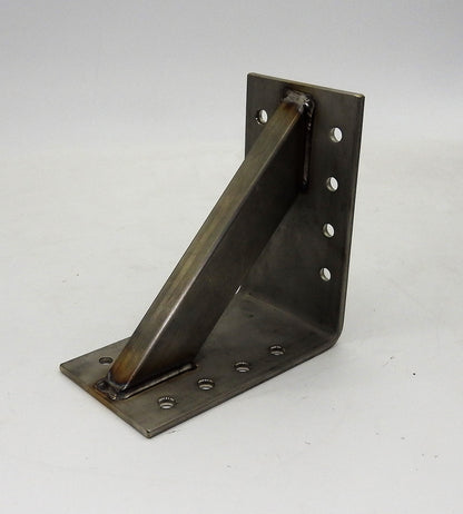 V2A Edelstahl Winkel 16x16x9cm verstärkt Holzverbinder 5mm stark