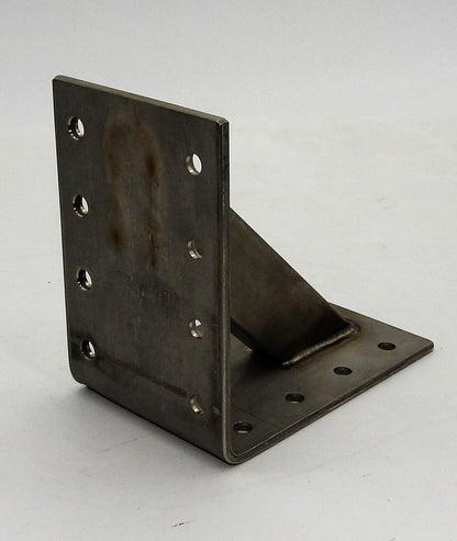 V2A Edelstahl Winkel 15x15x10cm verstärkt Holzverbinder 5mm stark