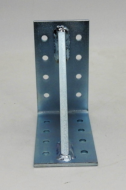 Winkel feuerverzinkt 150x150x80mm verstärkt Schwerlast Träger Schienenkonsole