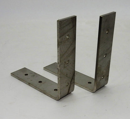 Edelstahl Winkel 5mm Verbinder Flachwinkel Montagewinkel Regalwinkel 15x15x4