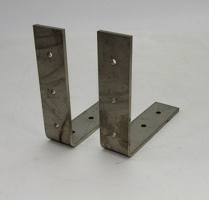Edelstahl Winkel 5mm Verbinder Flachwinkel Montagewinkel Regalwinkel 15x15x4