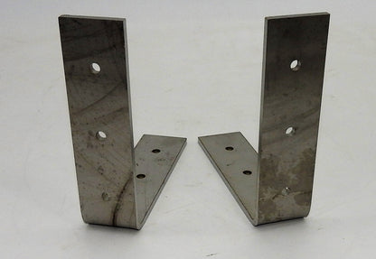 Edelstahl Winkel 5mm Verbinder Flachwinkel Montagewinkel Regalwinkel 15x15x4