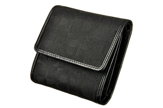 AIGNER Original Damen Geldbörse Portemonnaie Leder Portmonee schwarz