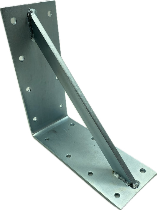 Winkel feuerverzinkt 250x250x100mm verstärkt Schwerlast Träger Schienenkonsole