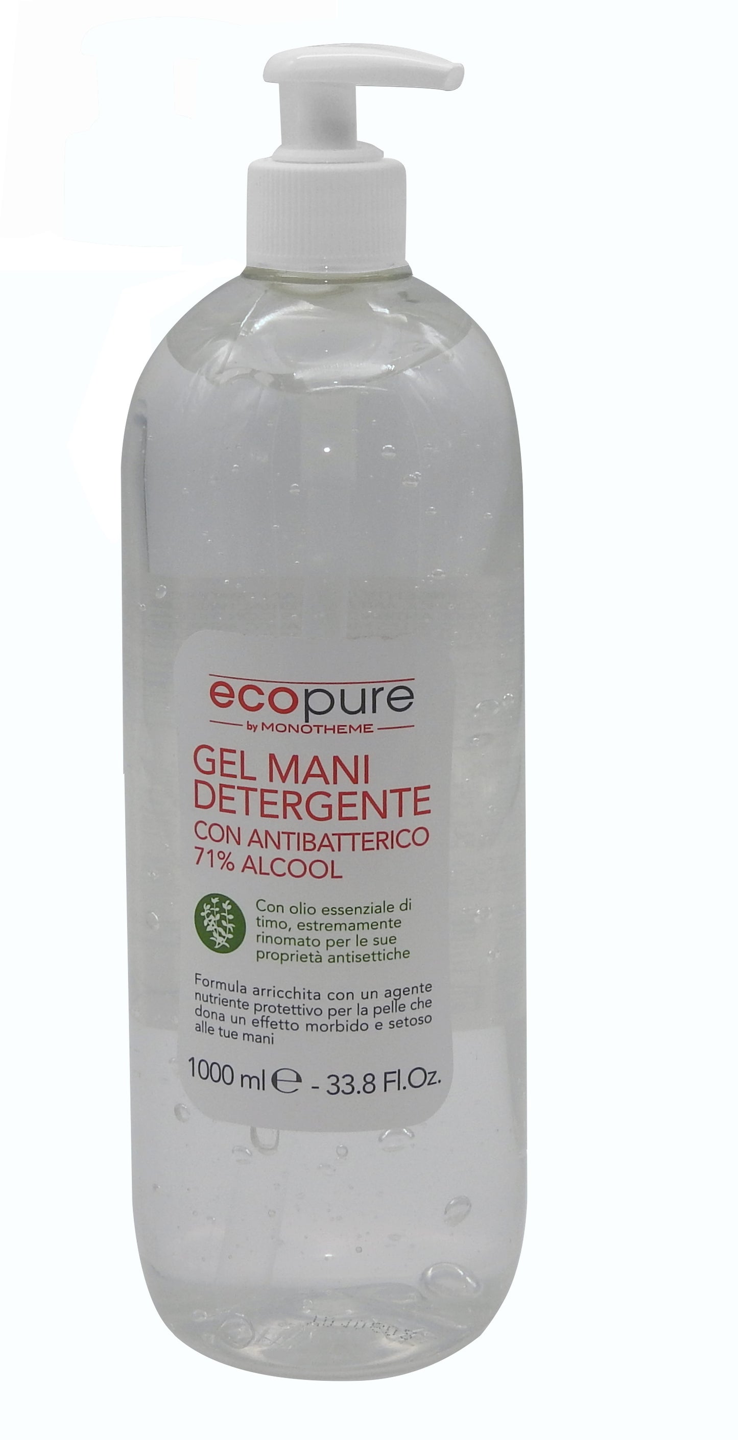 6x 1000ml Hände Desinfektion Hautdesinfektion Viren Hand Gel 71% Alkohol Spender